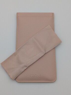 Chloé Leather Slip Style Eyewear and Card Case